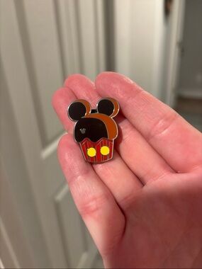 Disney Parks Mickey Mouse Cupcake Pin